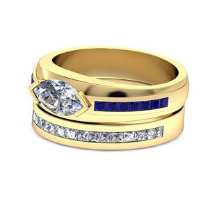 AH Bacon Diamond Band in 18kt Yellow Gold AU